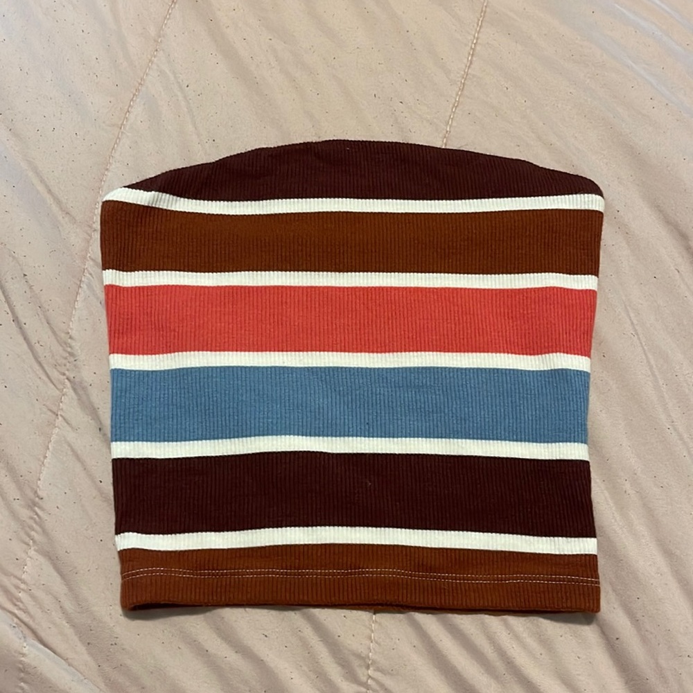 AE striped tube top